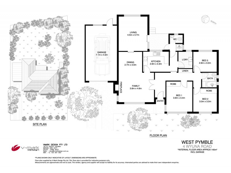 4 Wyuna Road, West Pymble NSW 2073 Floorplan