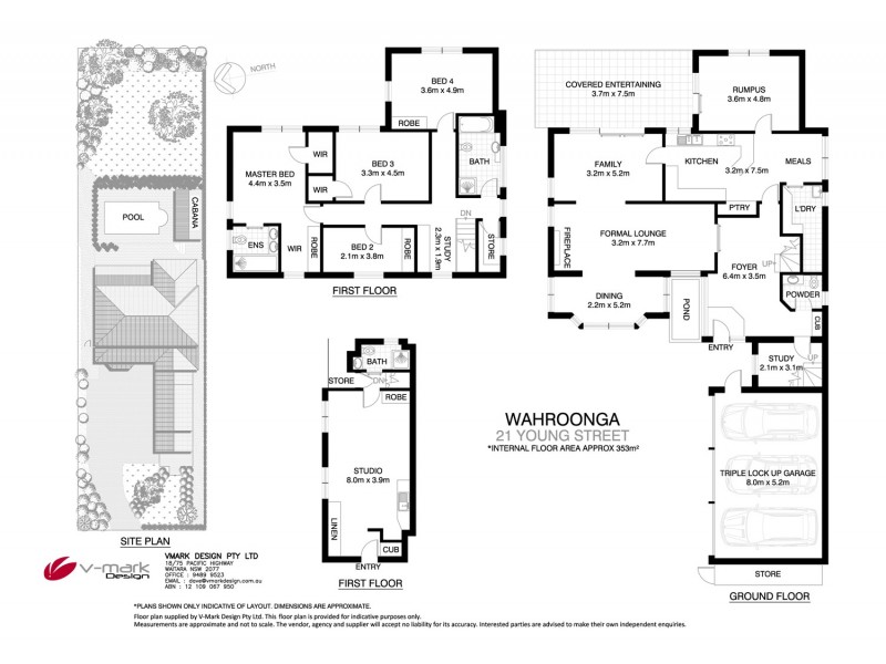 21 Young Street, Wahroonga NSW 2076 Floorplan