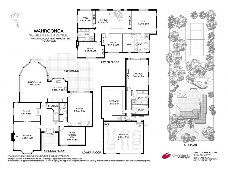 38 Billyard Avenue, Wahroonga NSW 2076 Floorplan