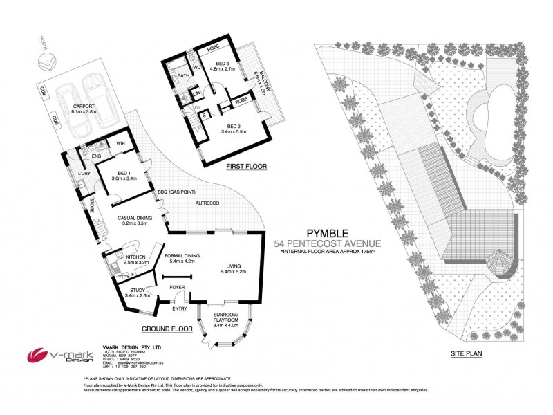 54 Pentecost Avenue, Pymble NSW 2073 Floorplan