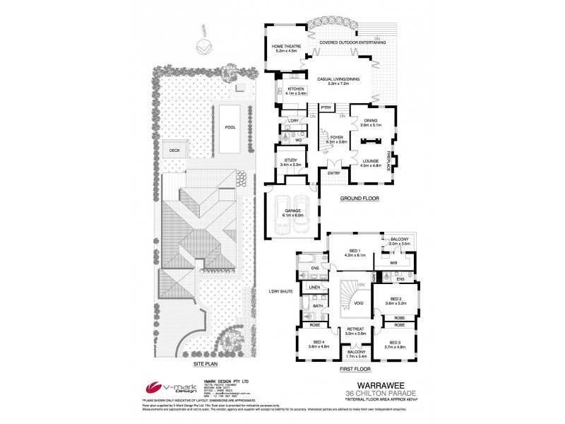 36 Chilton Parade, Warrawee NSW 2074 Floorplan