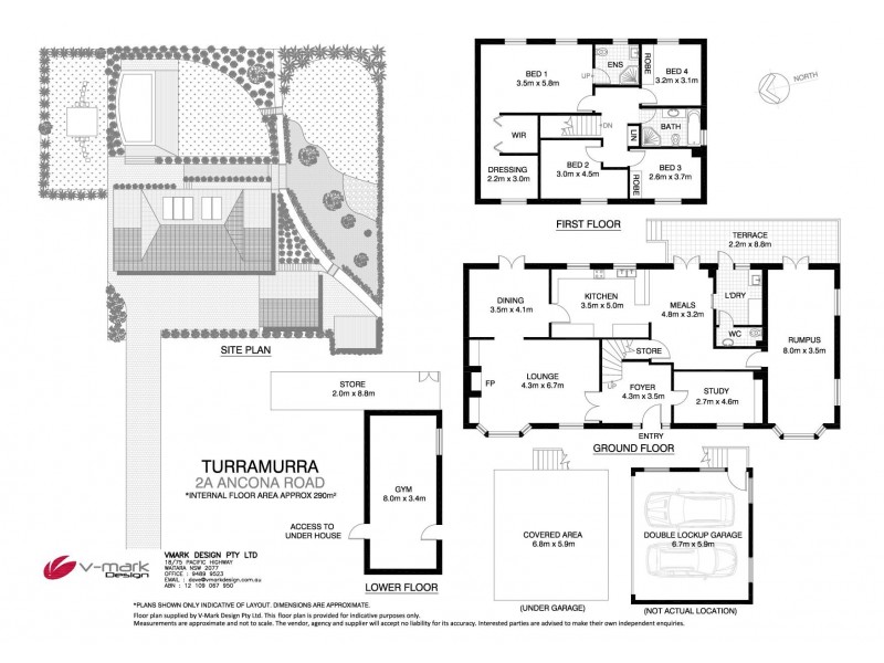 2A Ancona Road, Turramurra NSW 2074 Floorplan
