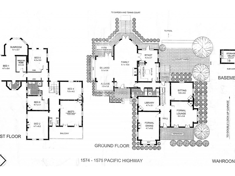Wahroonga NSW 2076 Floorplan