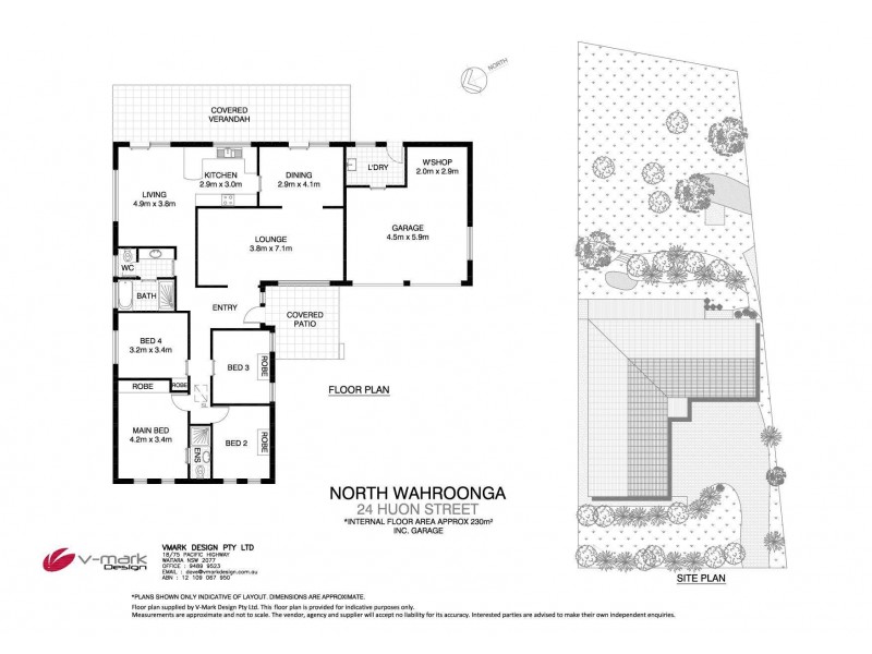 24 Huon Street, Wahroonga NSW 2076 Floorplan