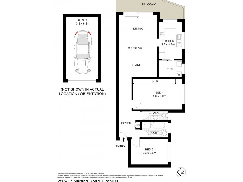2/15-17 Nerang Road, Cronulla NSW 2230