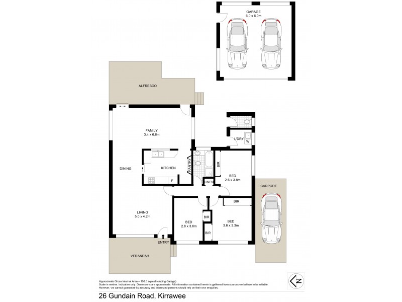 26 Gundain Road, Kirrawee NSW 2232 Floorplan