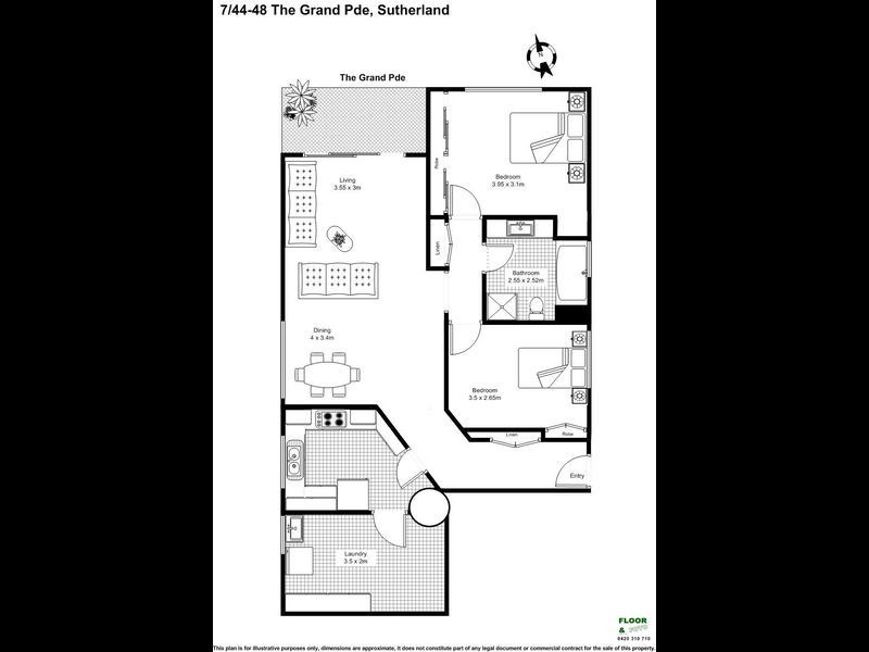 7/44 The Grand Pde, Sutherland NSW 2232