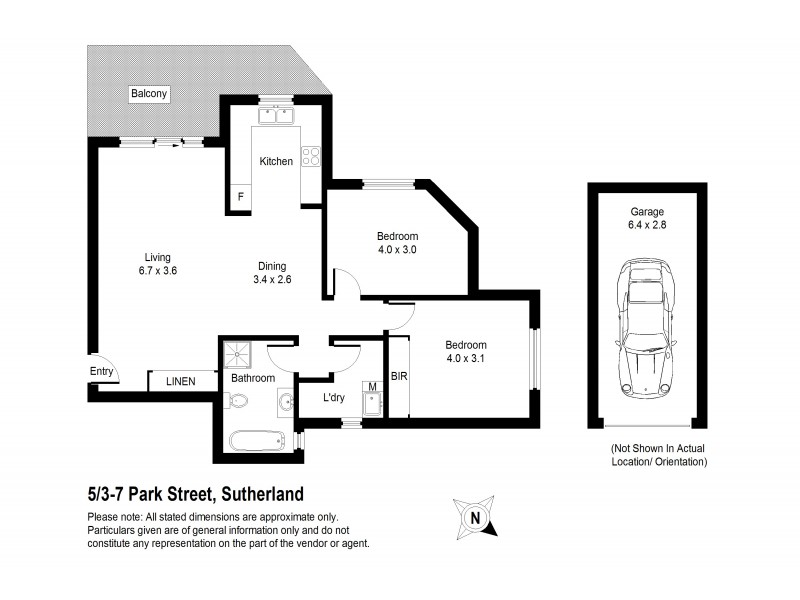 5/3-7 Park Street, Sutherland NSW 2232 Floorplan