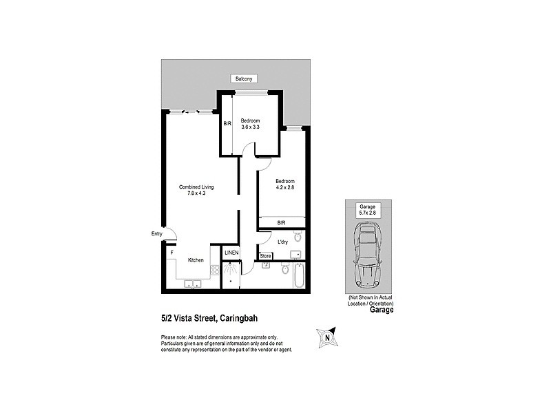 5/2 Vista Street, Caringbah NSW 2229 Floorplan