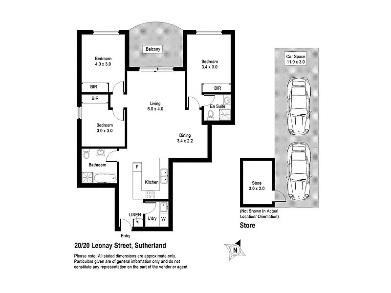20/20 Leonay Street, Sutherland NSW 2232 Floorplan