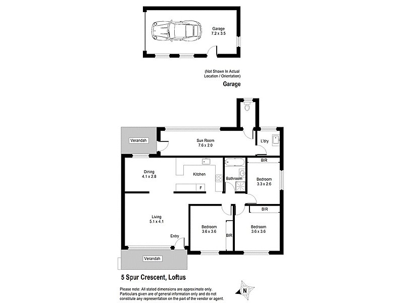 5 Spur Crescent, Loftus NSW 2232 Floorplan