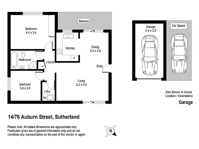14/76 Auburn Street, Sutherland NSW 2232 Floorplan