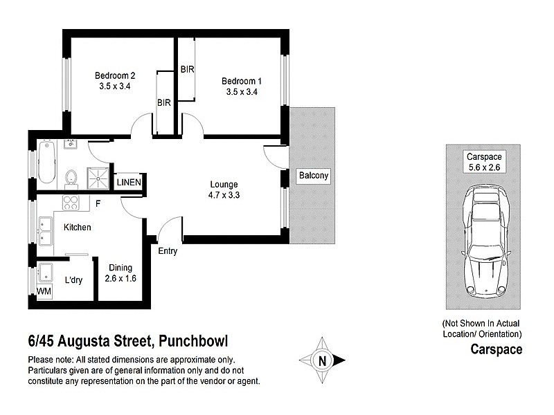 6/45 Augusta Street, Punchbowl NSW 2196 Floorplan