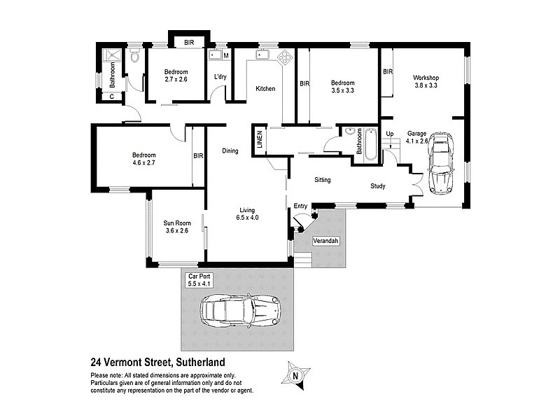 24 Vermont Street, Sutherland NSW 2232 Floorplan