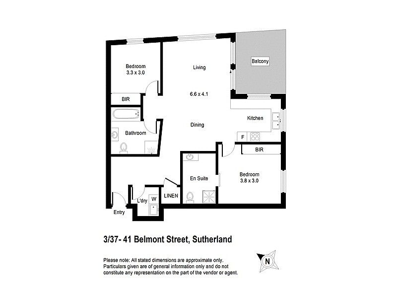3/37-41 Belmont Street, Sutherland NSW 2232 Floorplan