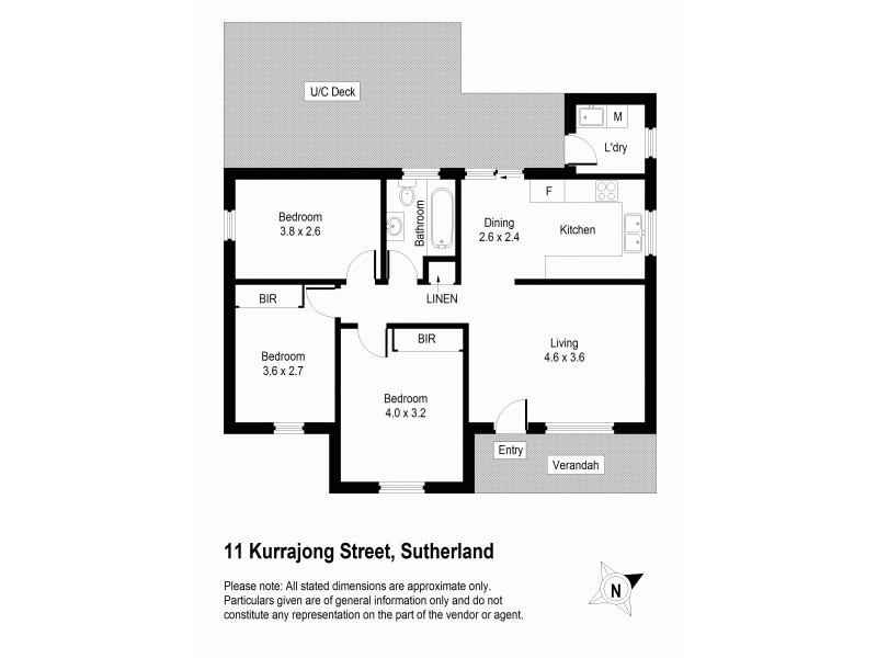 11 Kurrajong Street, Sutherland NSW 2232 Floorplan