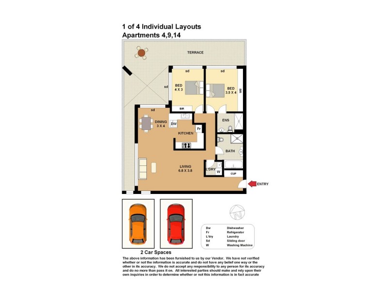 1/11-15 Gray Street, Sutherland NSW 2232 Floorplan