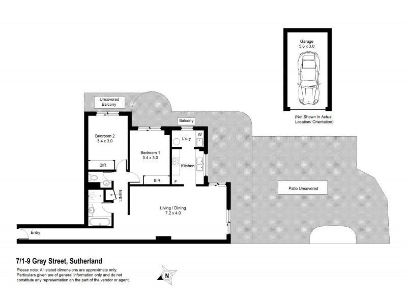 7/1-9 Gray Street, Sutherland NSW 2232 Floorplan