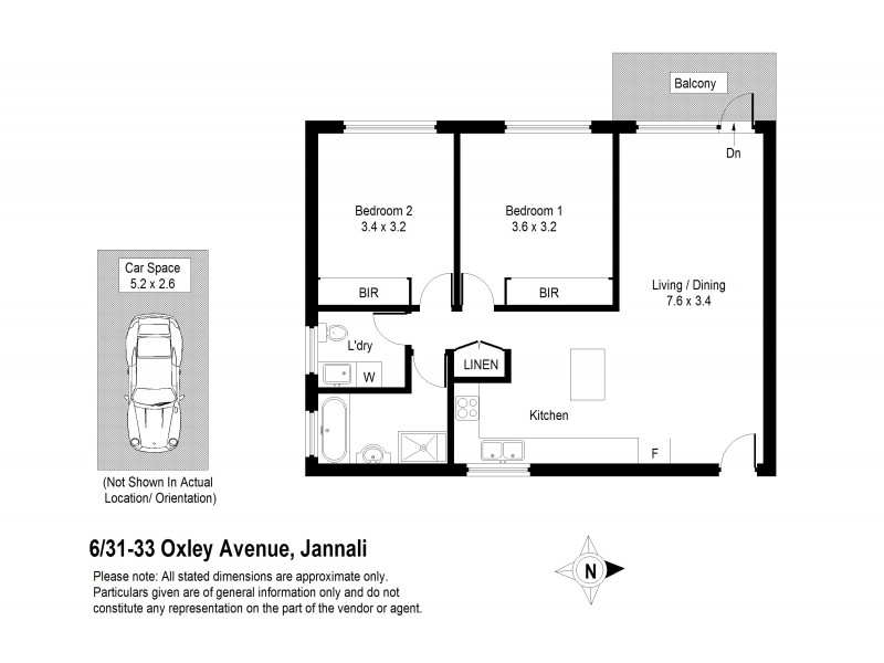6/31-33 Oxley Avenue, Jannali NSW 2226 Floorplan
