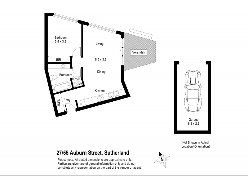 27/55 Auburn Street, Sutherland NSW 2232 Floorplan