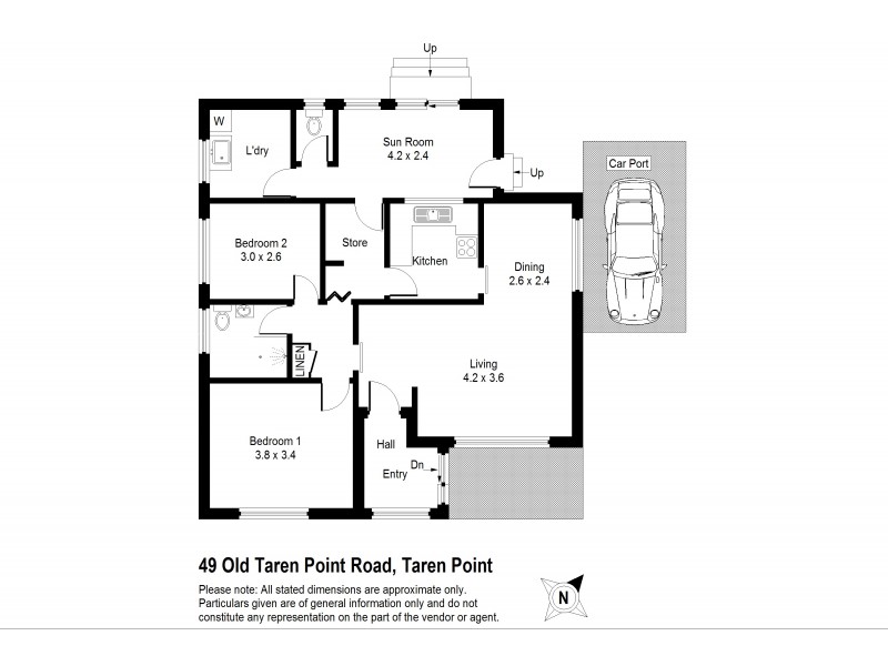 49 Old Taren Point Road, Taren Point NSW 2229 Floorplan