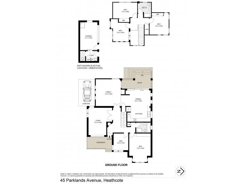 45 Parklands Avenue, Heathcote NSW 2233 Floorplan