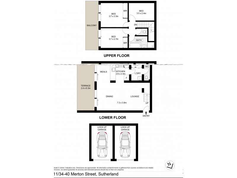 11/34-40 Merton Street, Sutherland NSW 2232 Floorplan
