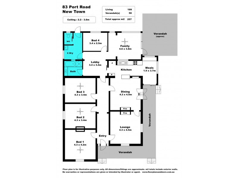 83 Port Road, Kadina SA 5554 Floorplan