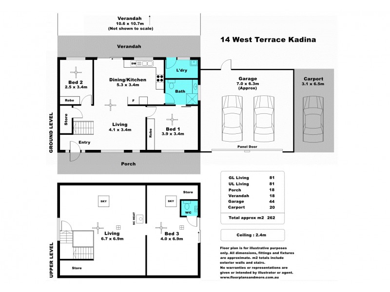 14 West Terrace, Kadina SA 5554 Floorplan