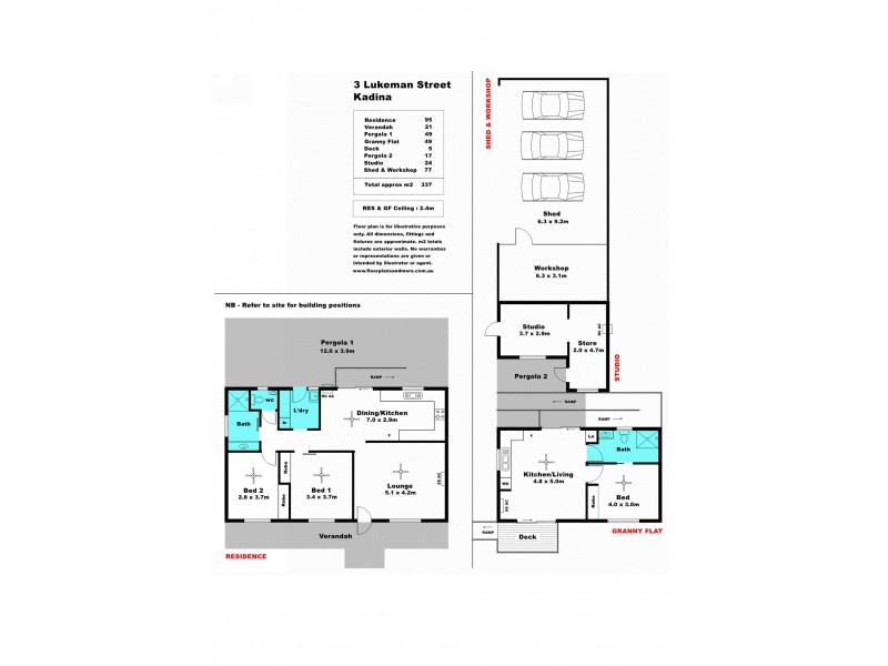 3 Lukeman Street, Kadina SA 5554 Floorplan