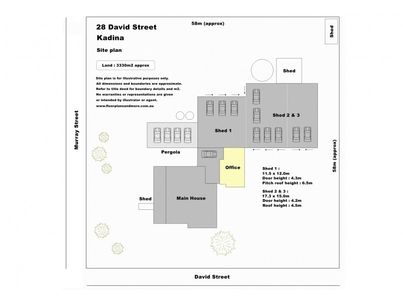 28 David Street, Kadina SA 5554 Floorplan