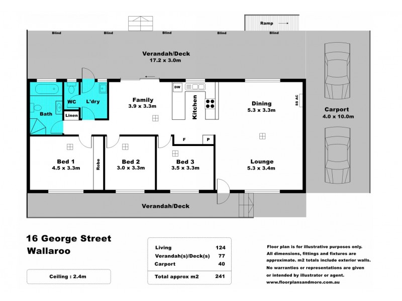 16 George Street, Wallaroo SA 5556 Floorplan