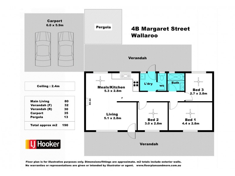 4B Margaret Street, Wallaroo SA 5556 Floorplan