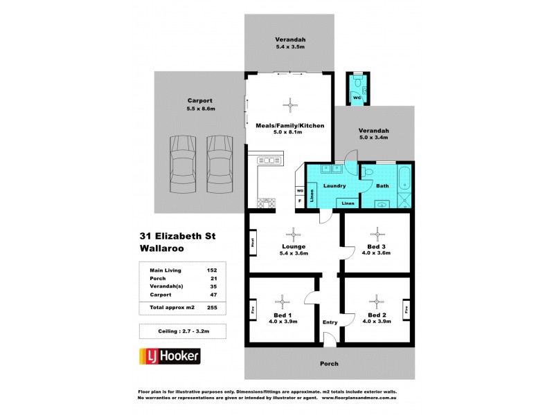 31 Elizabeth Street, Wallaroo SA 5556 Floorplan