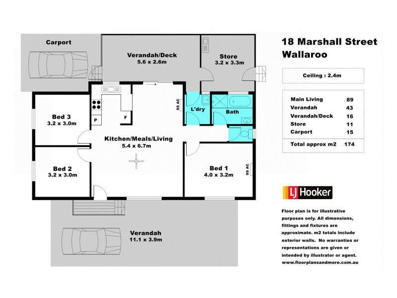 18 Marshall Street, Wallaroo SA 5556 Floorplan