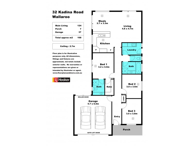 32 Kadina Road, Wallaroo SA 5556 Floorplan