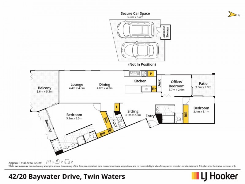 42/20 Baywater Drive, Twin Waters QLD 4564