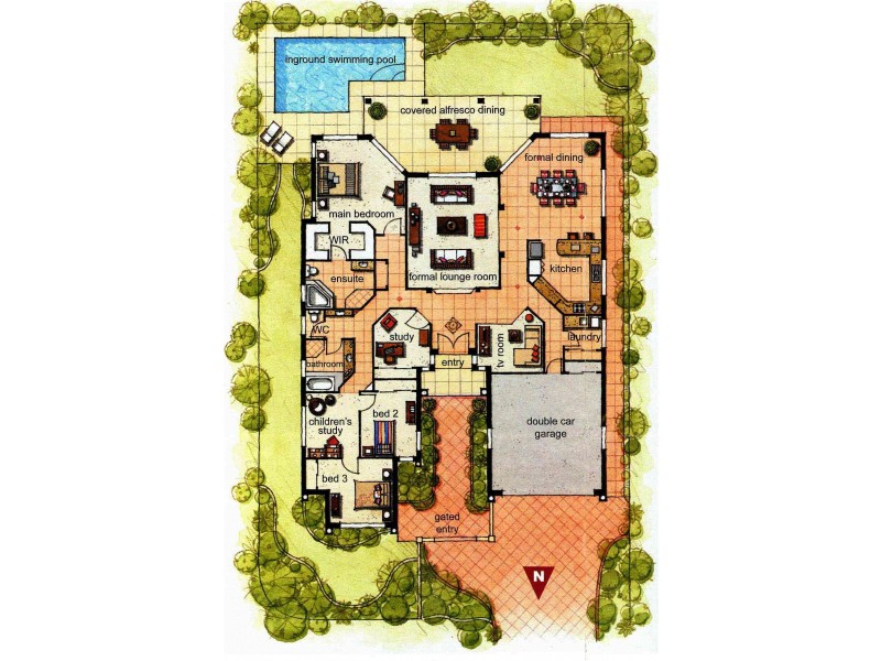 6 Mariner Place, Twin Waters QLD 4564 Floorplan