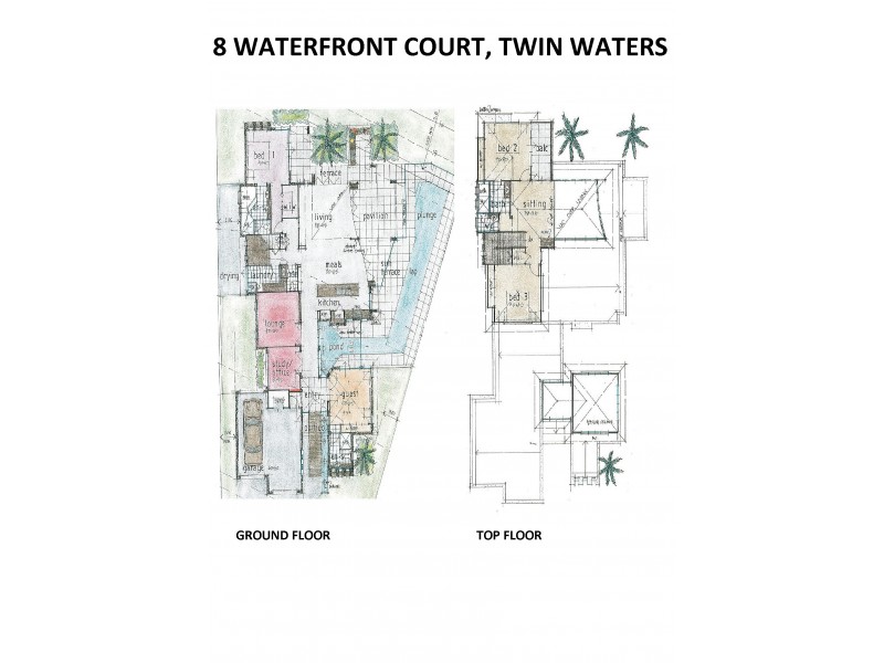 8 Waterfront Court, Twin Waters QLD 4564 Floorplan
