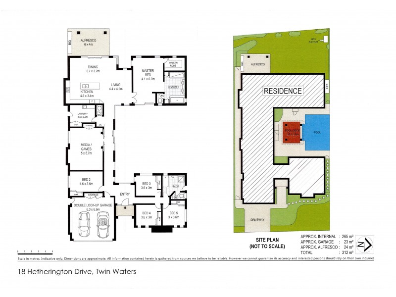 18 Hetherington Drive, Twin Waters QLD 4564 Floorplan
