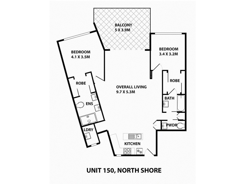 150/80 North Shore Road, Twin Waters QLD 4564 Floorplan