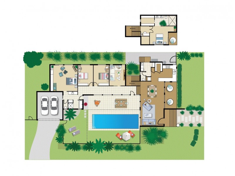 79 Stillwater Drive, Twin Waters QLD 4564 Floorplan