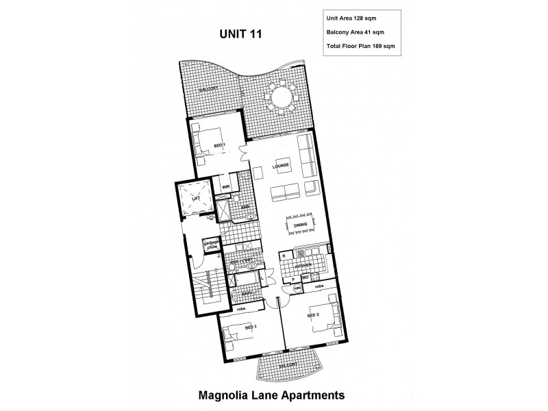 11/179 Ocean Drive, Twin Waters QLD 4564 Floorplan