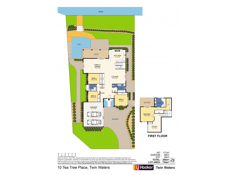 10 Tea Tree Place, Twin Waters QLD 4564 Floorplan