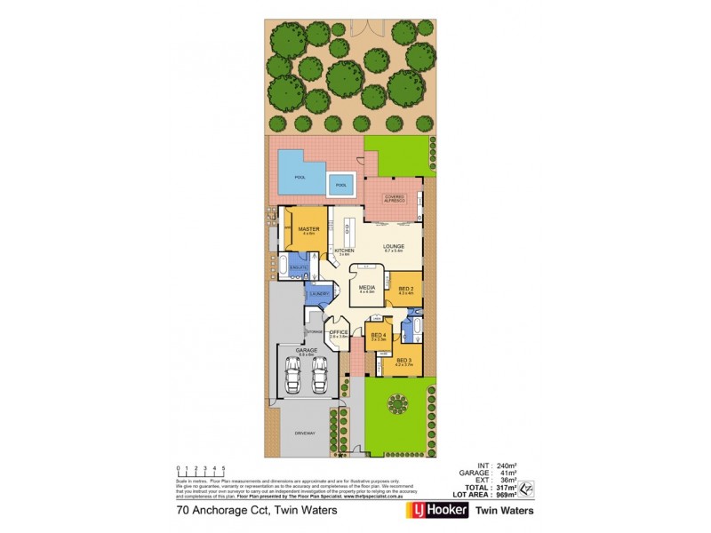 70 Anchorage Circuit, Twin Waters QLD 4564 Floorplan