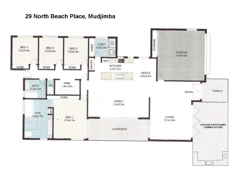 29 North Beach Place, Mudjimba QLD 4564 Floorplan