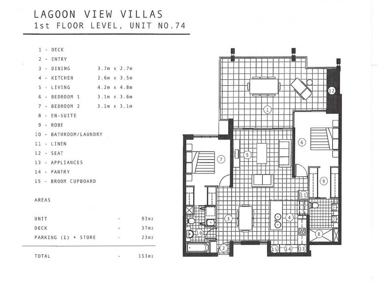 74/80 North Shore Road, Twin Waters QLD 4564 Floorplan