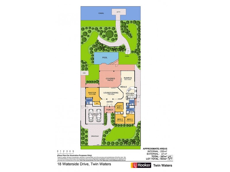 18 Waterside Drive, Twin Waters QLD 4564 Floorplan