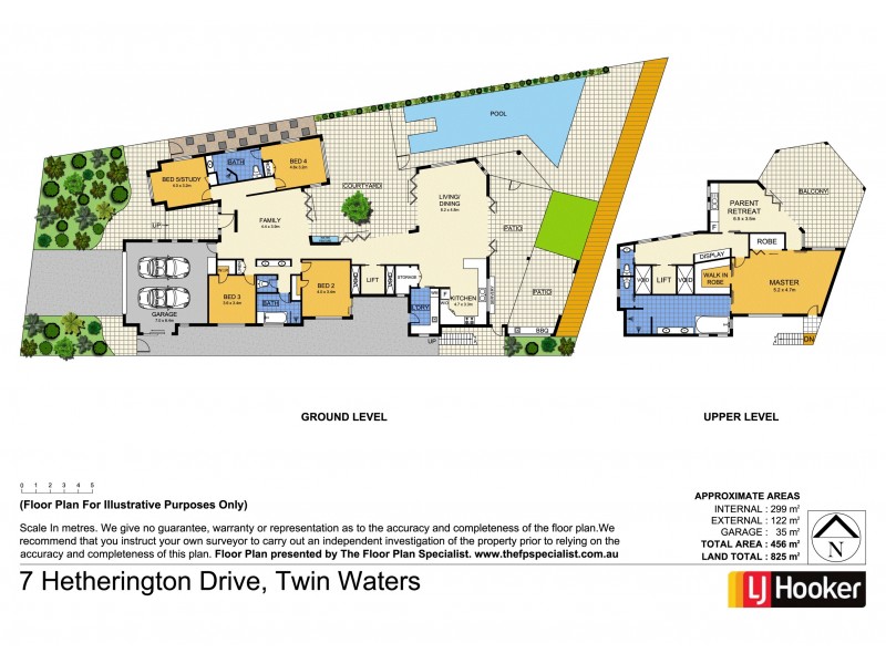 7 Hetherington Drive, Twin Waters QLD 4564 Floorplan
