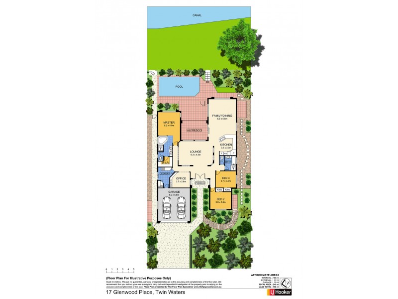 17 Glenwood Place, Twin Waters QLD 4564 Floorplan